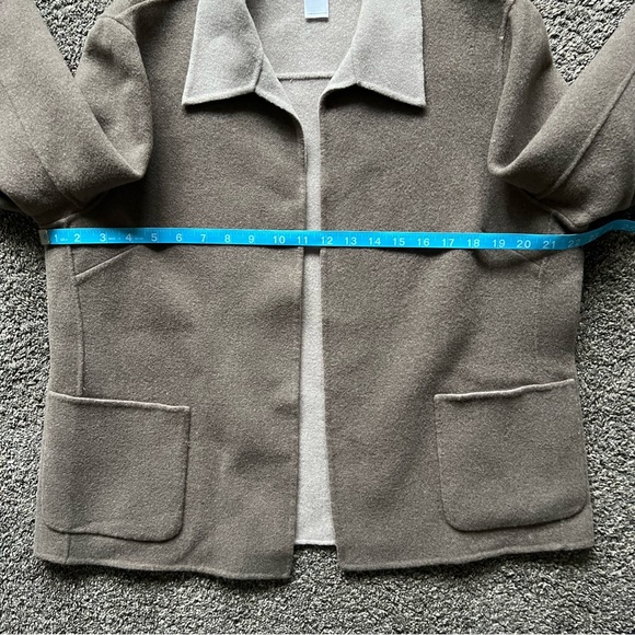 Pendleton Gray Open Front Soft Long Sleeve Blazer/ Jacket - Picture 16 of 16